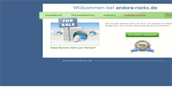 Desktop Screenshot of andora-rocks.de